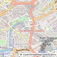 Map of Bristol, Oxfordshire