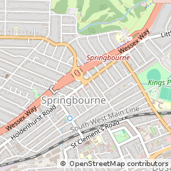 Map of Bournemouth