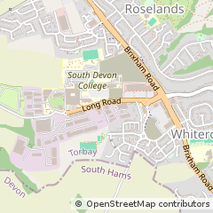 Map of Paignton, Devon