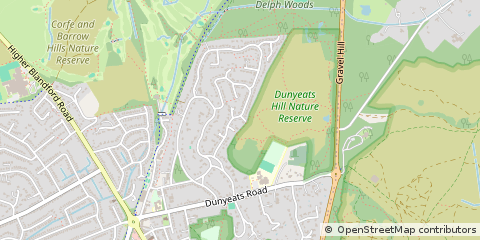 Map of Broadstone, Dorset