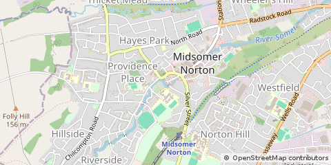 Map of Radstock