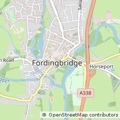 Map of Fordingbridge, Hants