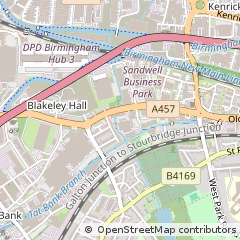 Map of Smethwick, West Midlands
