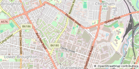 Map of Manchester