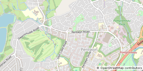 Map of Cardiff