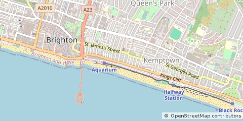 Map of Brighton
