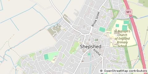 Map of Loughborough