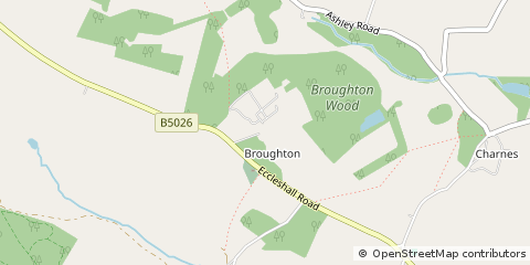 Map of Stafford, Staffordshire