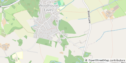 Map of Loughborough, Suffolk