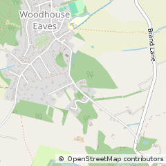 Map of Loughborough, Suffolk