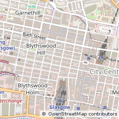 Map of Glasgow