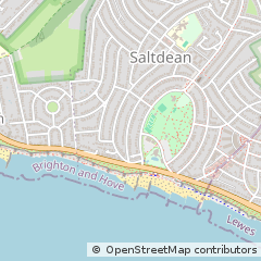 Map of Brighton, East Sussex