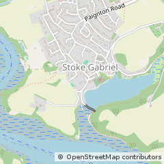 Map of Totnes, Devon