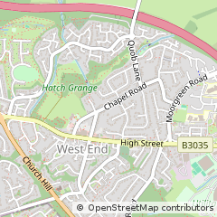 Map of Southampton, Hampshire