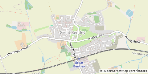Map of Colchester, Essex