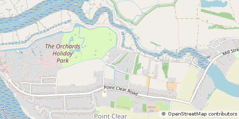 Map of ST Osyth, Essex
