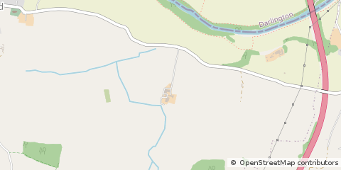 Map of Darlington