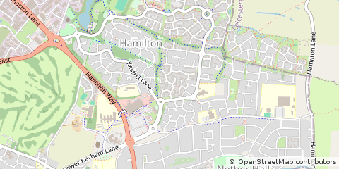 Map of Leicester