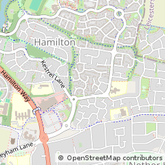 Map of Leicester