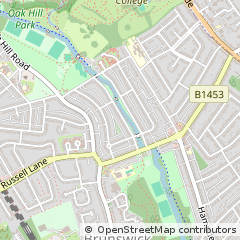 Map of Barnet, Hertfordshire