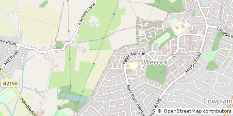 Map of Waterlooville