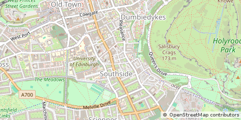 Map of Edinburgh