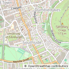 Map of Edinburgh