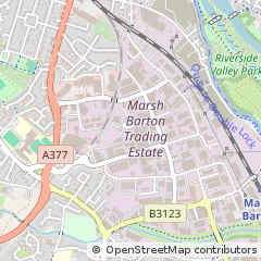 Map of Exeter