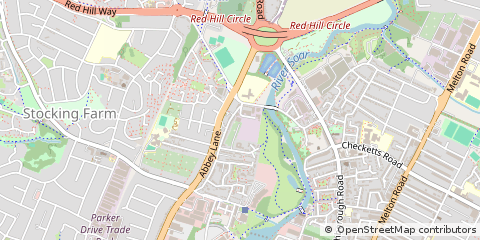 Map of Leicester