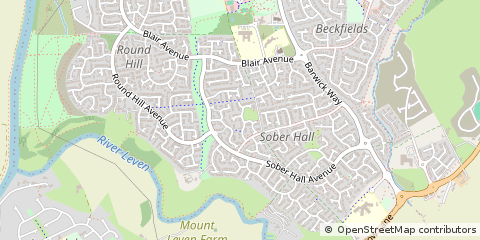 Map of Stockton-on-Tees