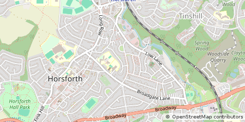 Map of Leeds
