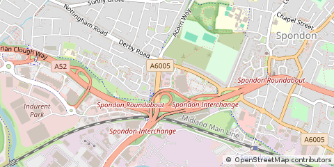 Map of Derby