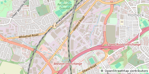 Map of Leeds