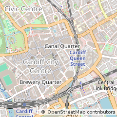 Map of Cardiff
