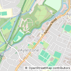 Map of Leicester