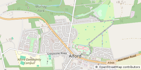 Map of Aberdeenshire