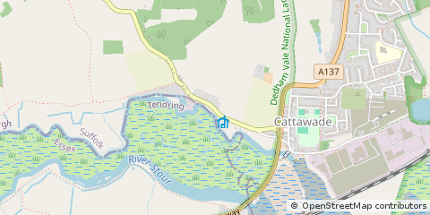 Map of Manningtree
