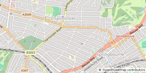 Map of Bournemouth
