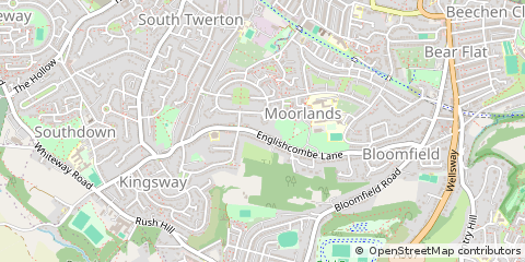 Map of Bath