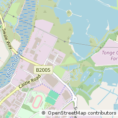 Map of Sittingbourne, Kent