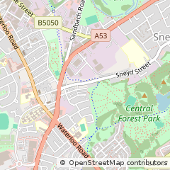 Map of Stoke.on.trent, Staffs