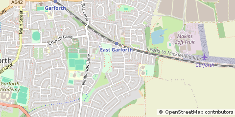 Map of Leeds