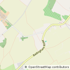 Map of Woodbridge, Suffolk