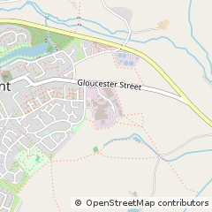 Map of Newent, Gloucestershire