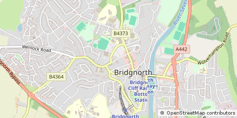 Map of Bridgnorth