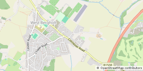 Map of Colchester, Essex