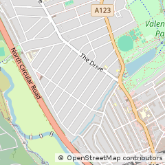 Map of Ilford, Essex