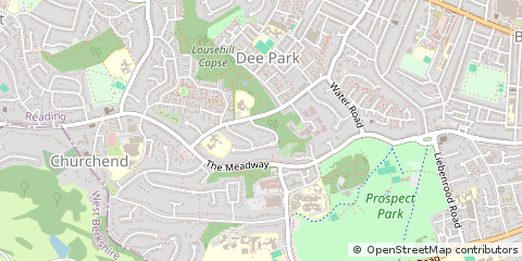 Map of Reading