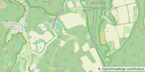 Map of Dorking