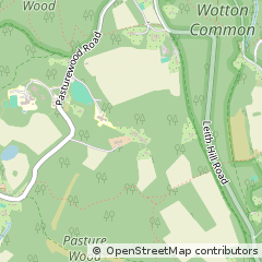 Map of Dorking